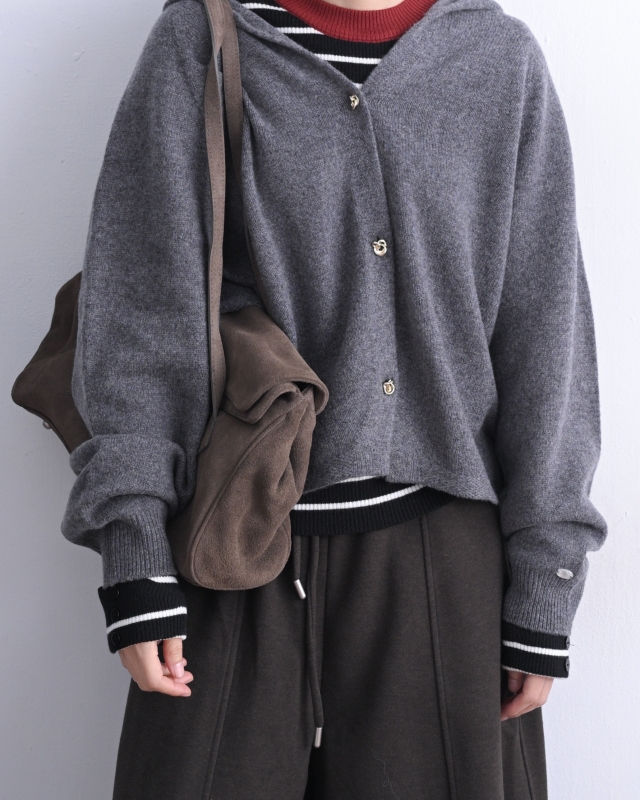 韓 小金釦連帽外套 4色 size