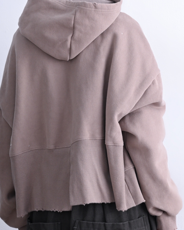 韓 破損風連帽短版外套 7色 size