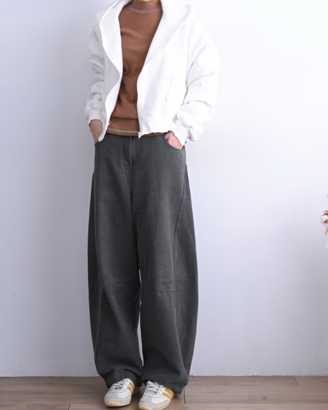 韓 破損風連帽短版外套 7色 size