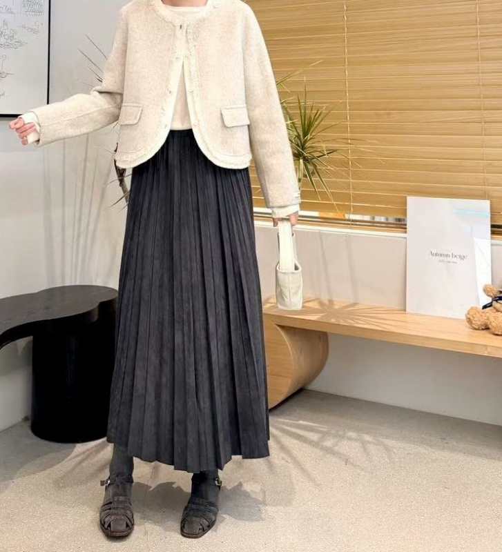 韓 鬚鬚邊短版外套 2色