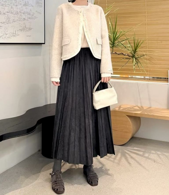 韓 鬚鬚邊短版外套 2色