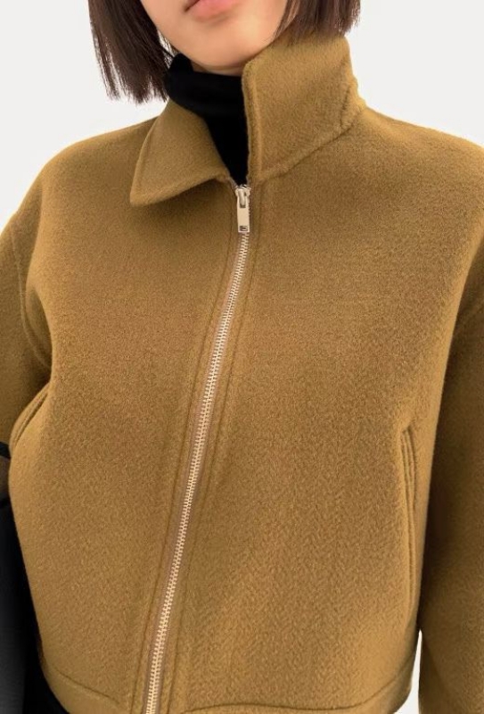 韓 短版拉鍊外套 3色 size