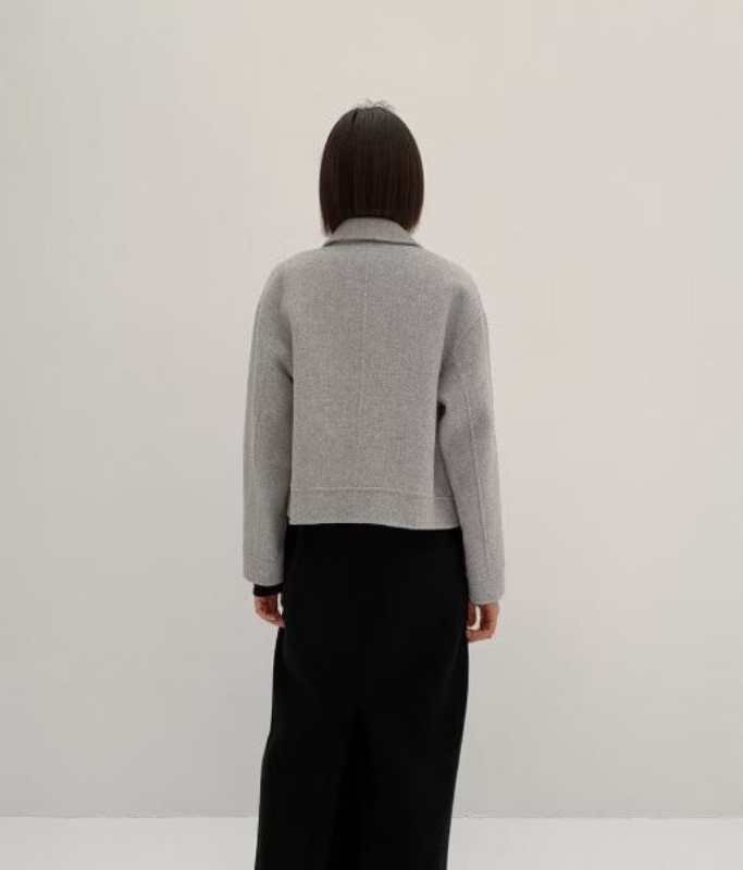 韓 短版拉鍊外套 3色 size