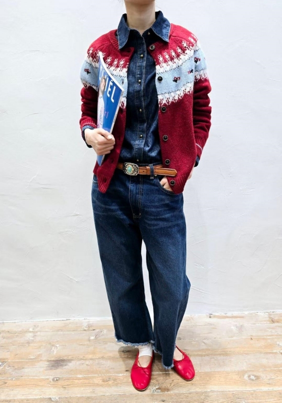 韓 不知名小花外套 2色