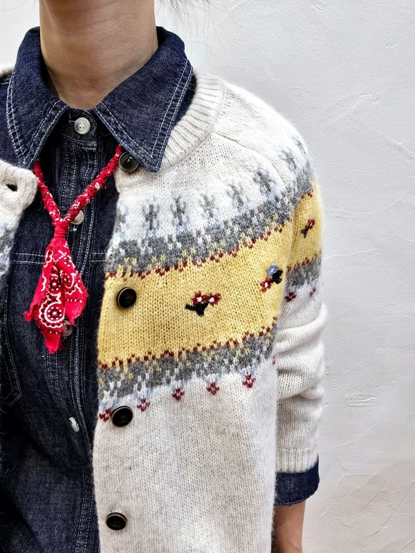 韓 不知名小花外套 2色