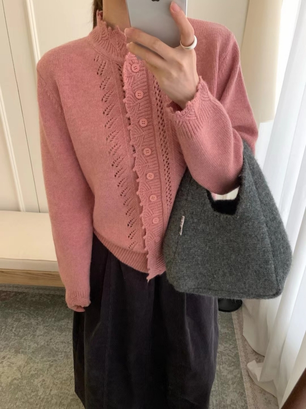 韓 造型領邊小外套 4色 size