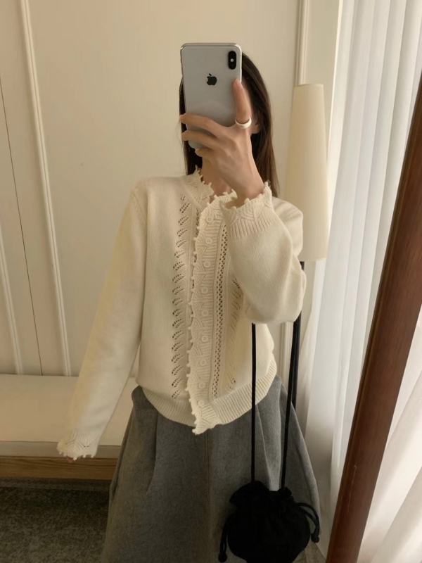 韓 造型領邊小外套 4色 size