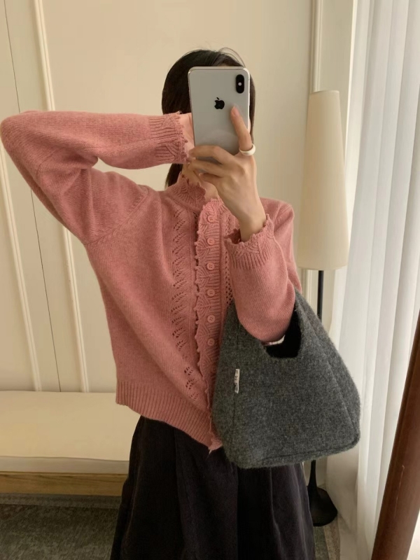 韓 造型領邊小外套 4色 size