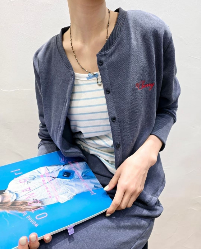 韓 英文字小外套 2色