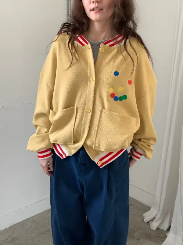 韓 繽紛小點外套 4色 size