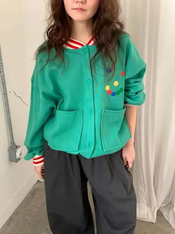 韓 繽紛小點外套 4色 size