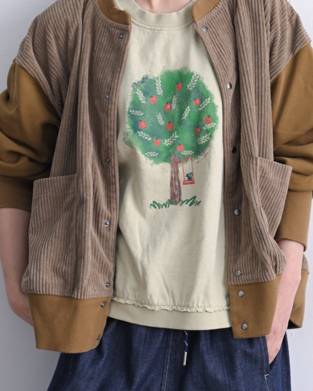 韓 蘋果樹上衣 3色 size