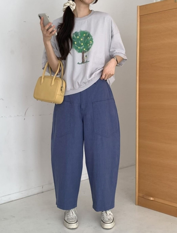 韓 蘋果樹上衣 3色 size