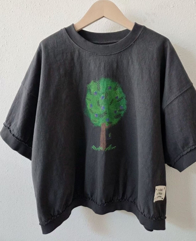 韓 蘋果樹上衣 3色 size