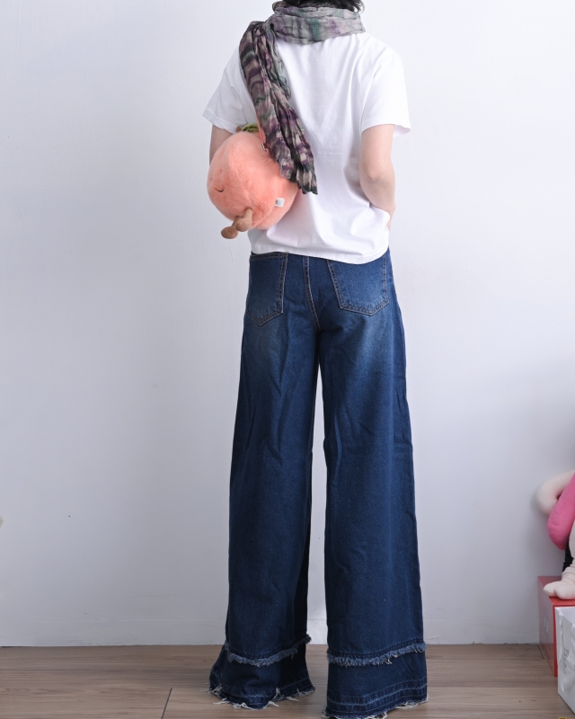 韓 豹紋花上衣 2色 size