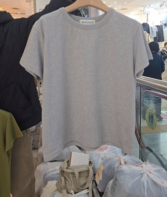 韓 基本款圓領素上衣 6色