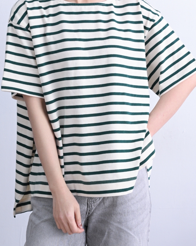 韓 傘狀條文上衣 3色