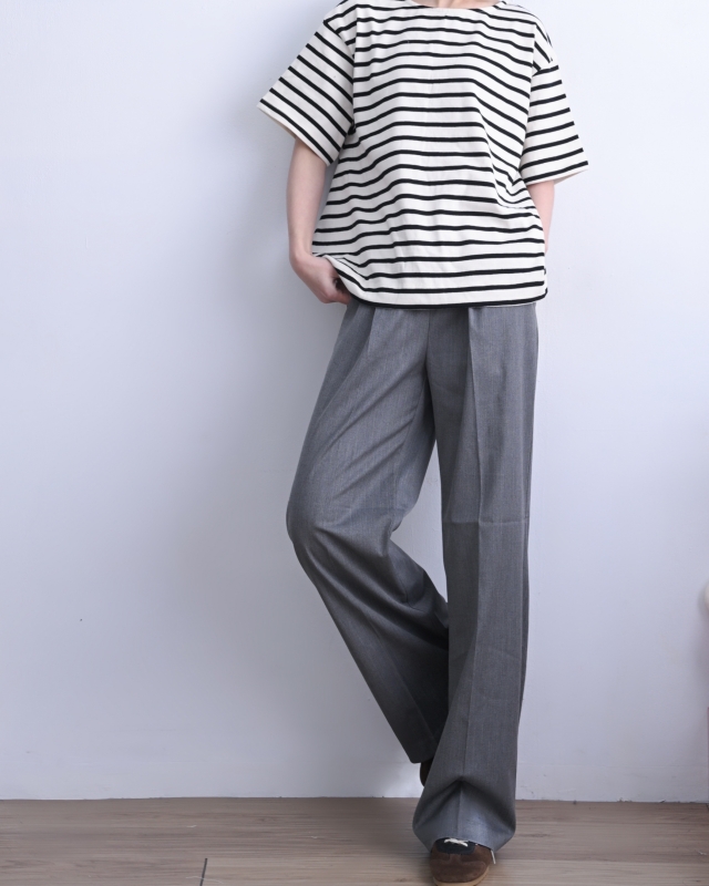 韓 傘狀條文上衣 3色