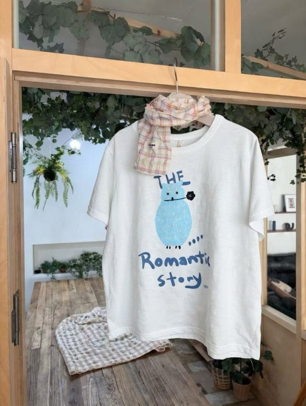 韓 小鳥上衣 2色