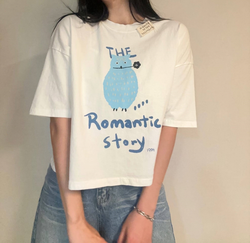 韓 小鳥上衣 2色