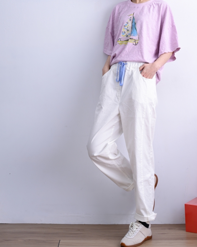 韓 帆船上衣 2色