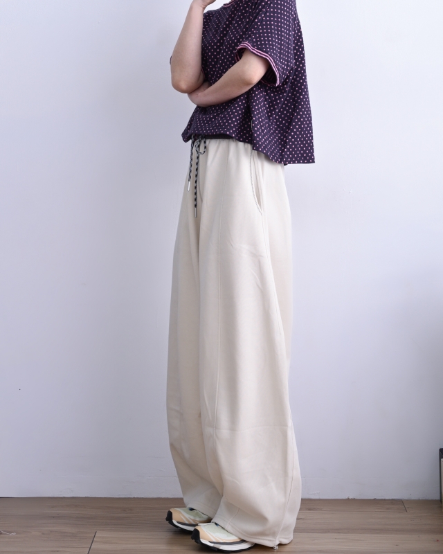 韓 點點條文上衣 3色 size