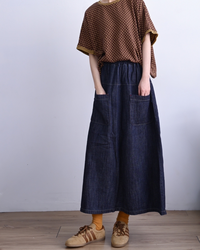 韓 點點條文上衣 3色 size