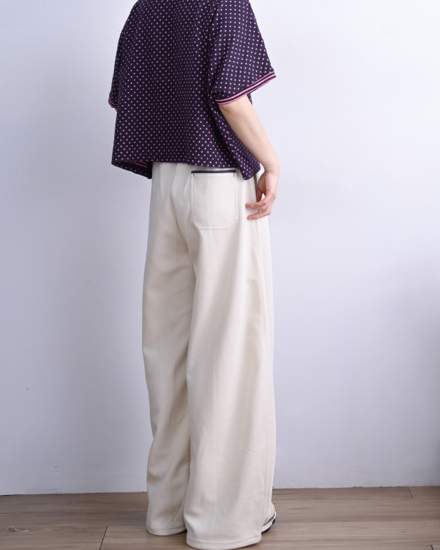 韓 點點條文上衣 3色 size