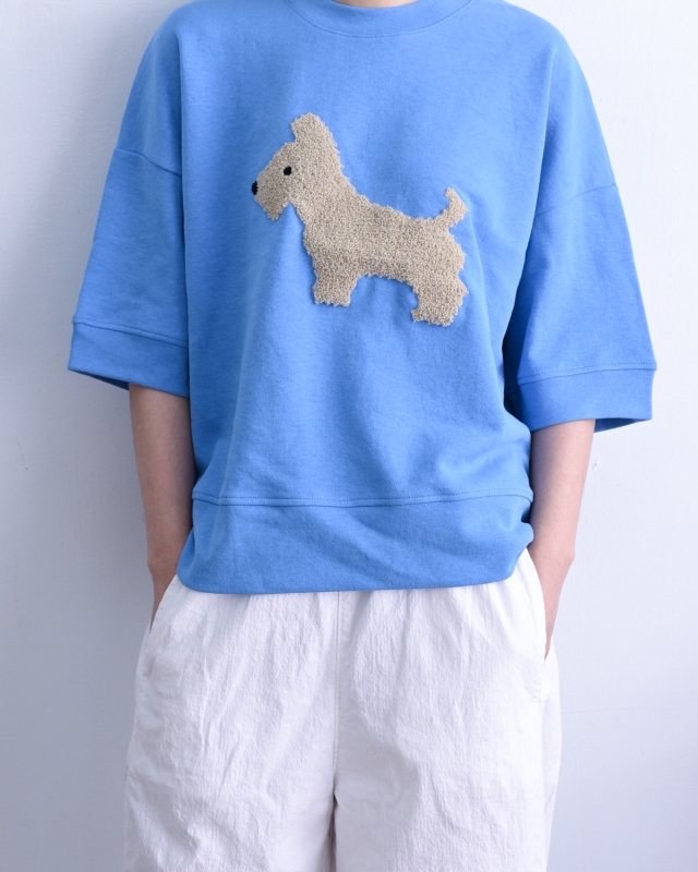 韓 項鍊狗狗上衣 2色