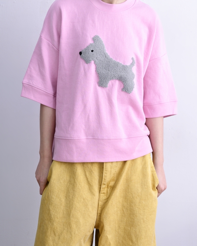 韓 項鍊狗狗上衣 2色