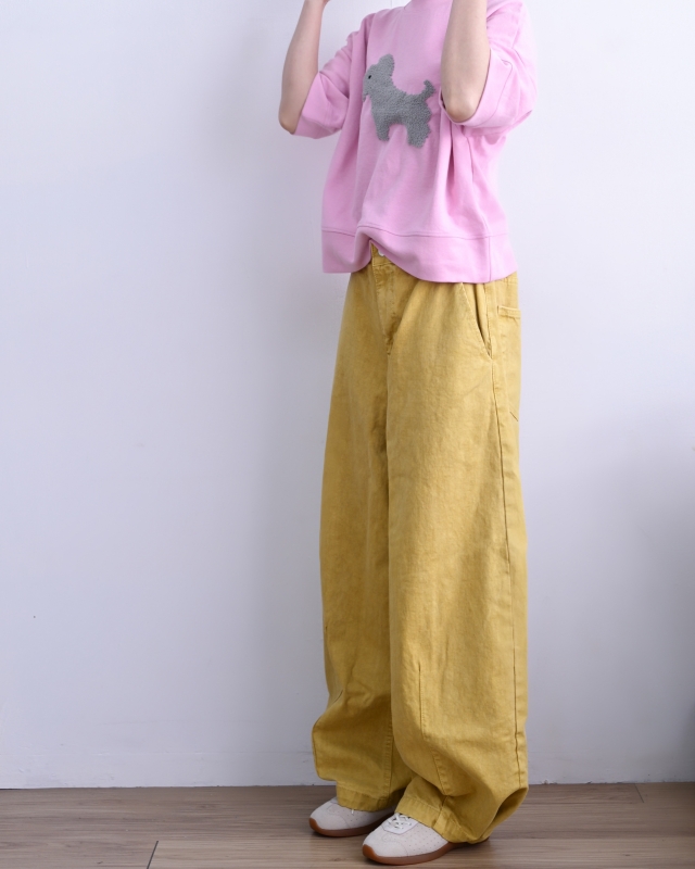 韓 項鍊狗狗上衣 2色