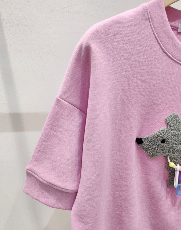 韓 項鍊狗狗上衣 2色