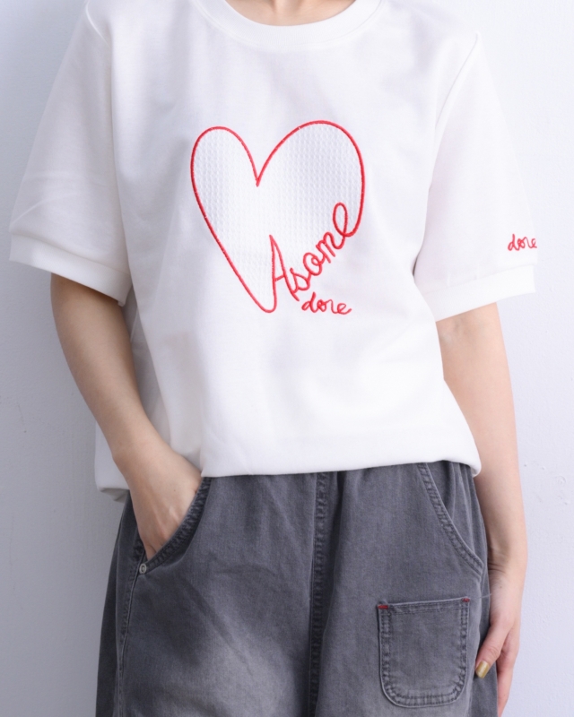 韓 大愛心上衣 3色 size