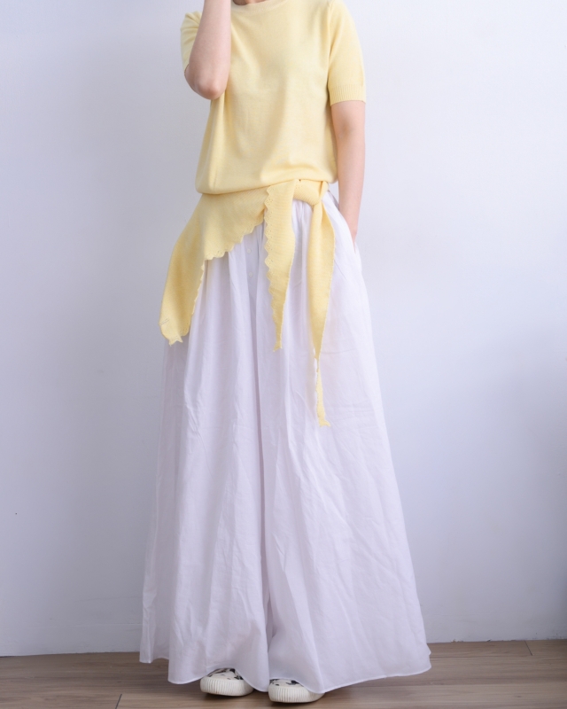 韓 方形披肩+短袖上衣 3色 size