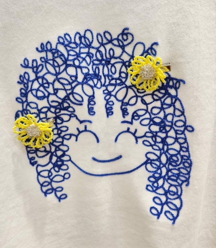 韓 捲捲毛上衣 2色 size