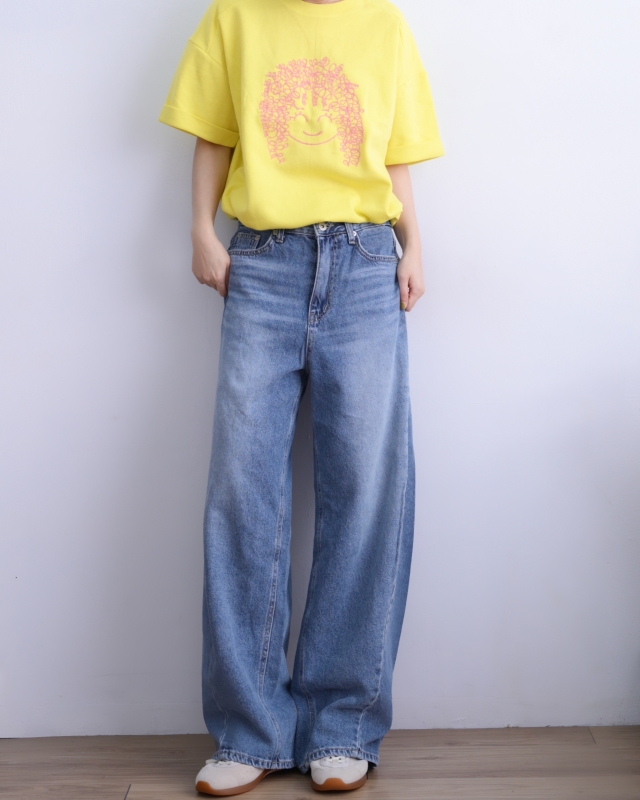 韓 捲捲毛上衣 2色 size