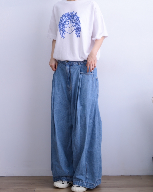 韓 捲捲毛上衣 2色 size