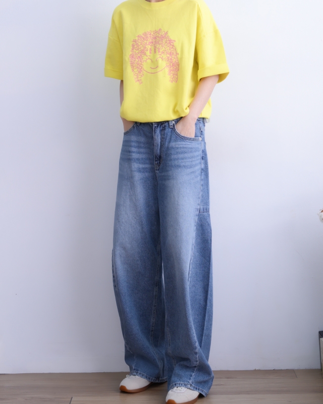 韓 捲捲毛上衣 2色 size