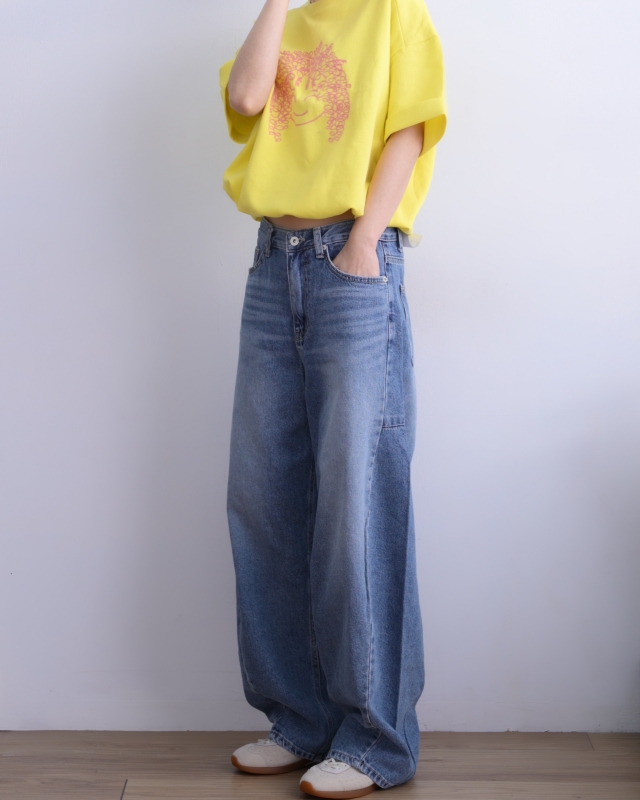 韓 捲捲毛上衣 2色 size