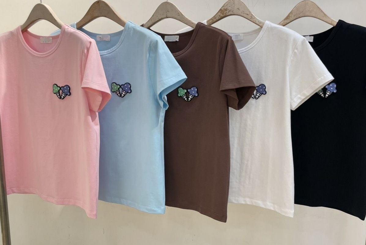 韓 冰淇淋上衣 5色 size