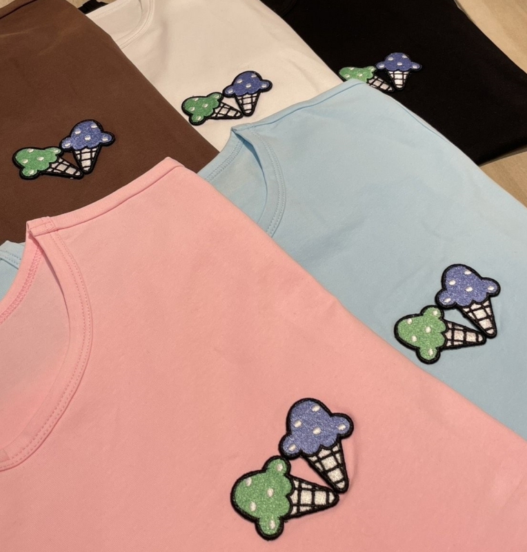 韓 冰淇淋上衣 5色 size