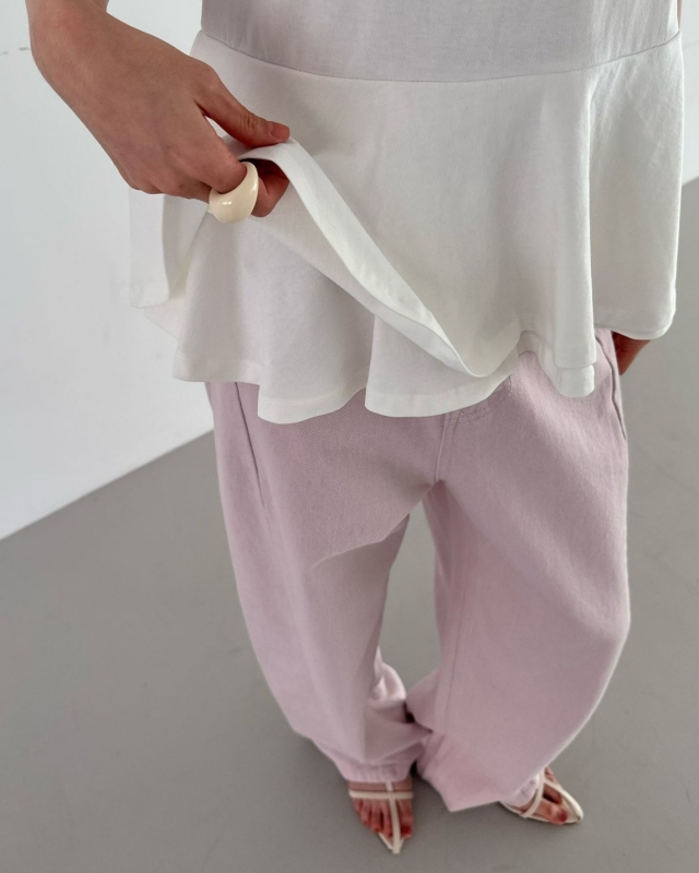 韓 雙層微散上衣 2色