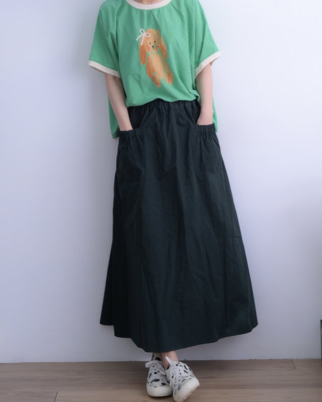 韓 蝴蝶結熊上衣 2色 size