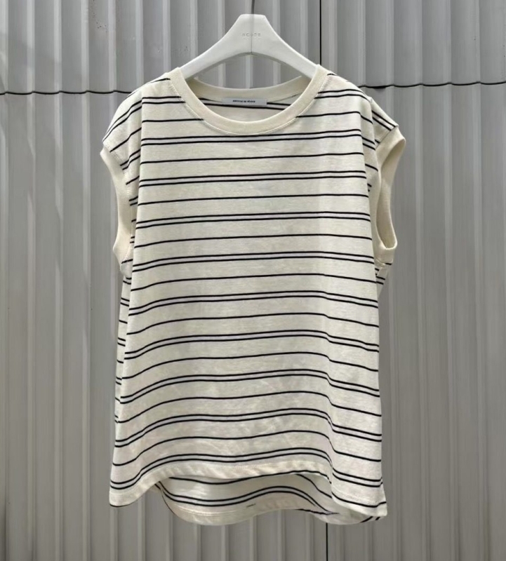 韓 橫條半袖上衣 2色 size