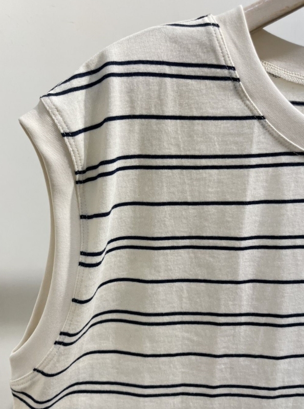 韓 橫條半袖上衣 2色 size