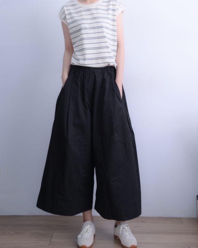 韓 橫條半袖上衣 2色 size