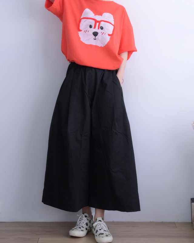 韓 戴眼鏡狗上衣 3色 size