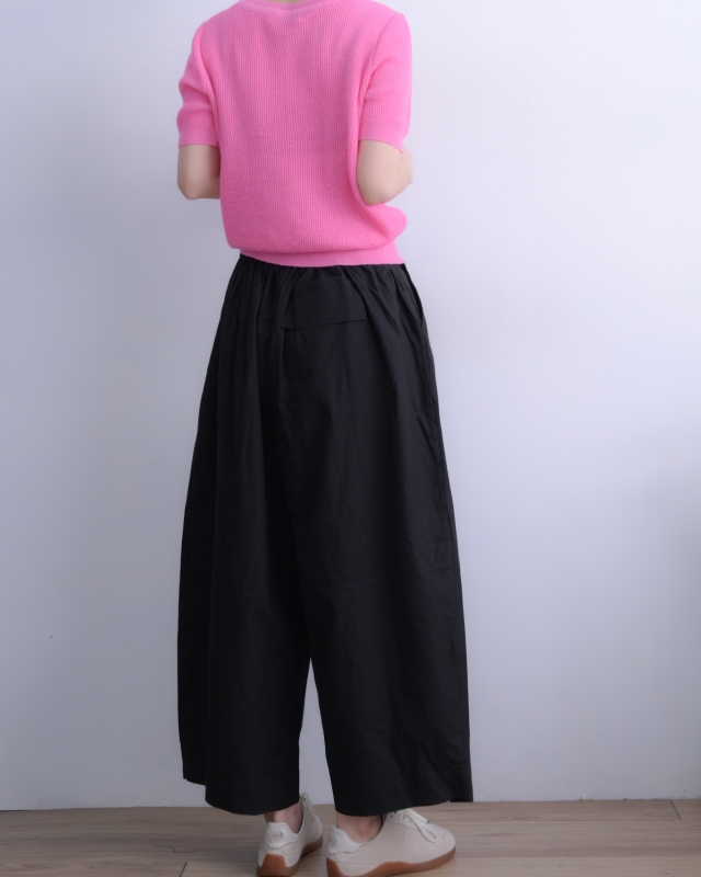 韓 造型領針織上衣 4色 size