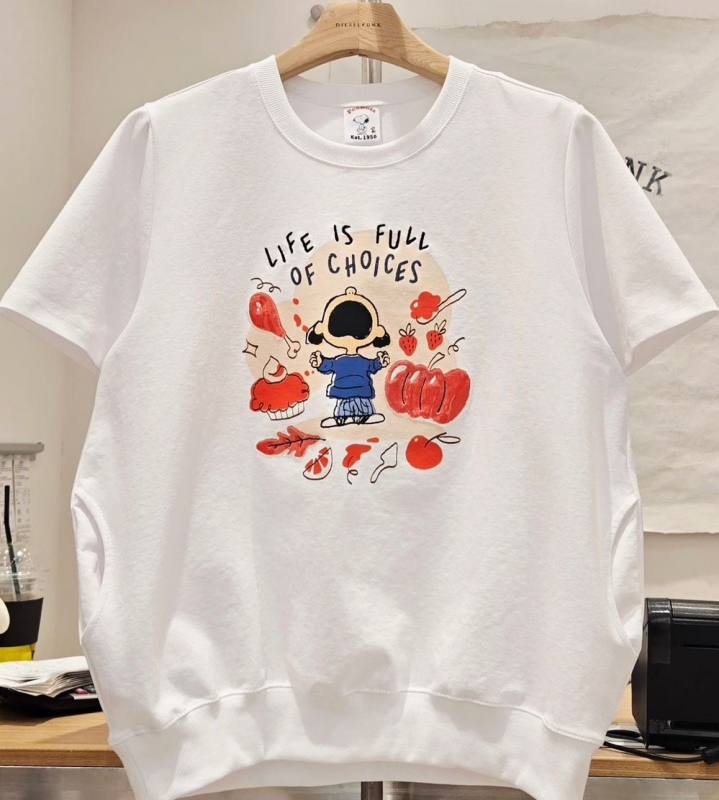 韓 卡通上衣 2色  size