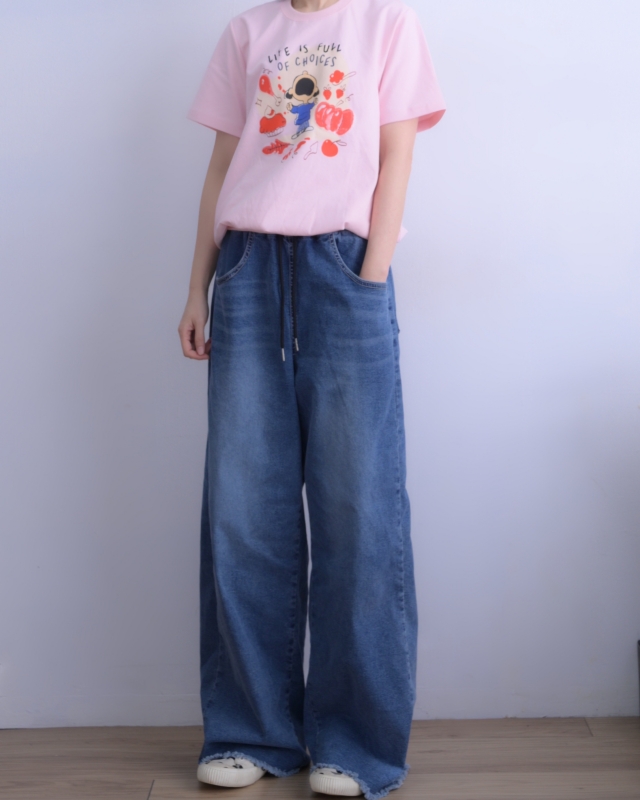 韓 卡通上衣 2色  size